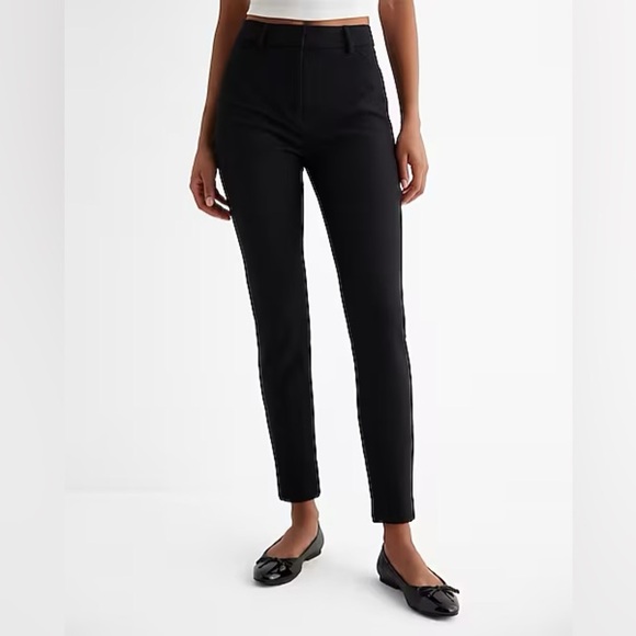 Express Editor Tall High Waisted Skinny Pant - Picture 1 of 8